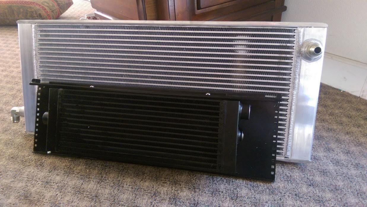 Modified Bulletproof Diesel Oil Cooler Relocation Pirate 4x4